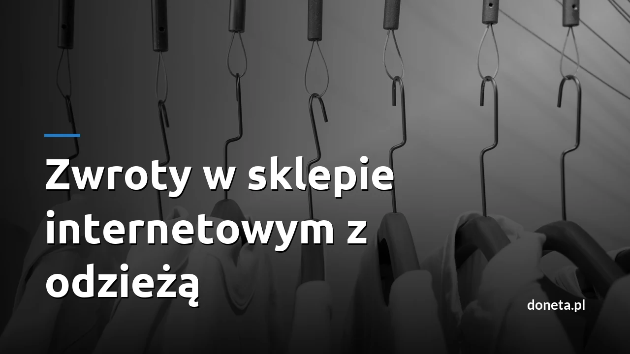 Zwroty w sklepie internetowym z odzieżą: plomba, noszenie i przeróbki